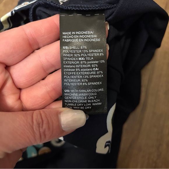 Chicos Floral Print Skort with Pockets - Picture 5 of 10